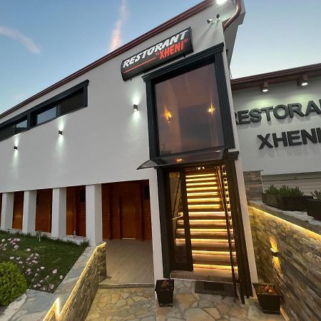 Restorant Hotel Xheni Draç Buitenkant foto